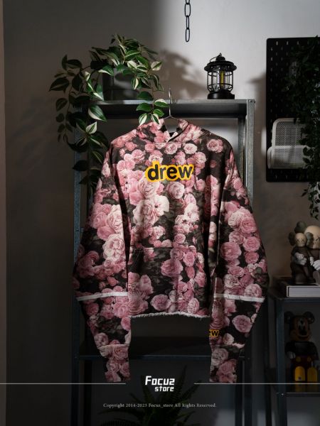 Drew House Secret deconstructed Hoodie Rose