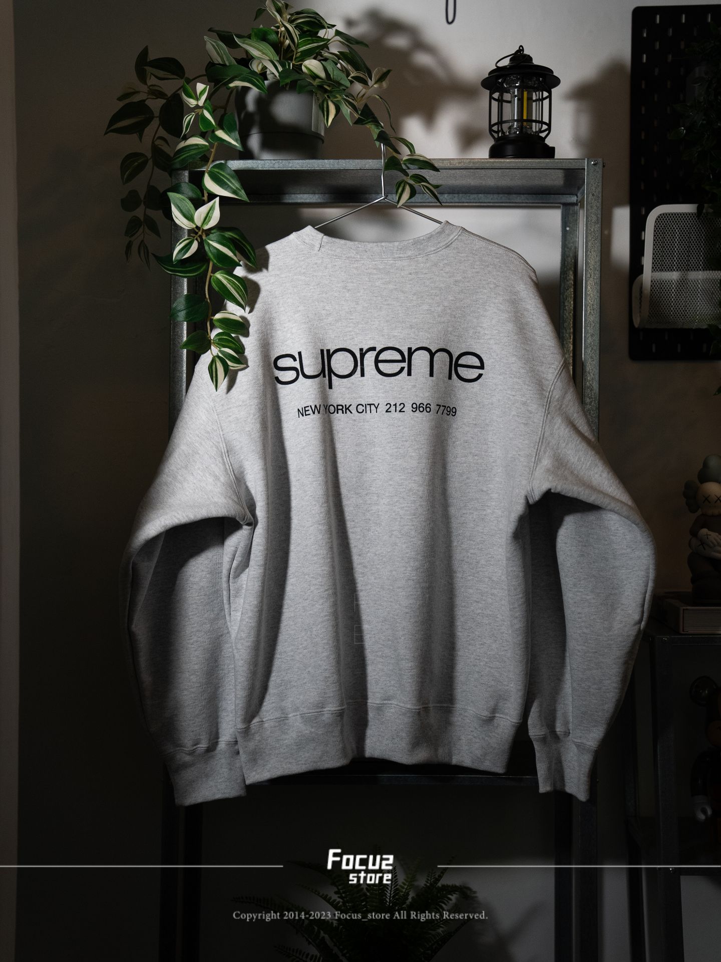 【Focus Store】現貨秒發 Supreme FW23 Week10 NYC Crewneck 重磅 大學T 三色