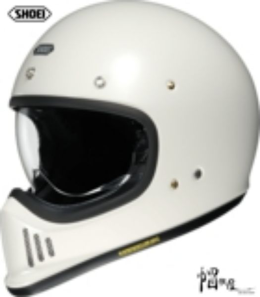 圖片 【帽牧屋 】日本 SHOEI EX ZERO OFF WHITE  安全帽 山車帽 復古 越野 輕量 雙D扣 白