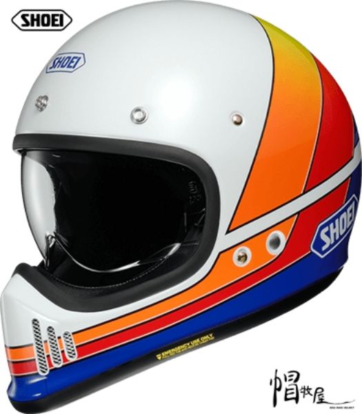 圖片 【帽牧屋 】日本 SHOEI EX ZERO EQUATION TC-2 安全帽 山車帽 復古 越野 輕量 雙D扣
