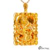 圖片 黃金墜子-金龍登天