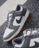 Nike Dunk Low "grey gum" 深灰 焦底 反光 FV0389-100