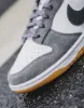 Nike Dunk Low "grey gum" 深灰 焦底 反光 FV0389-100