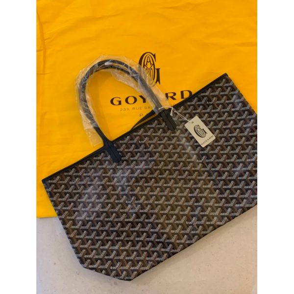 圖片 Goyard saint louis pm 黑色 經典好看 托特包 購物包