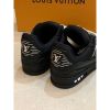 圖片 Louis Vuitton LV Trainer經典 全黑白鞋帶配色 皮革 男生 球鞋