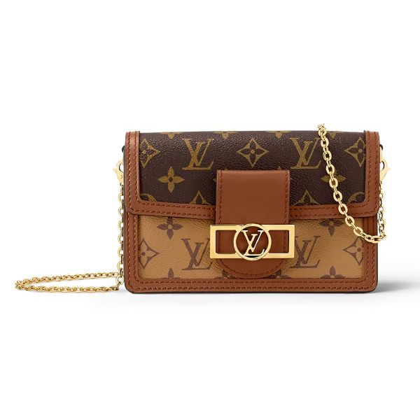 圖片 LV LOUIS VUITTON 路易威登 Dauphine 鏈帶錢包 M68746