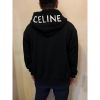 圖片 Celine 經典 帽子字母Logo設計 黑白配色 基本款 連帽外套