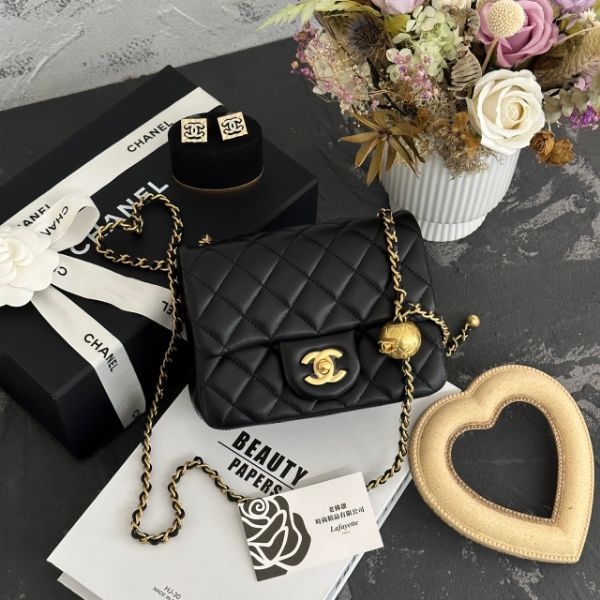 圖片 CHANEL 金球方胖17cm