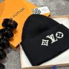 圖片 LOUIS VUITTON Headline 黑白刺繡毛帽