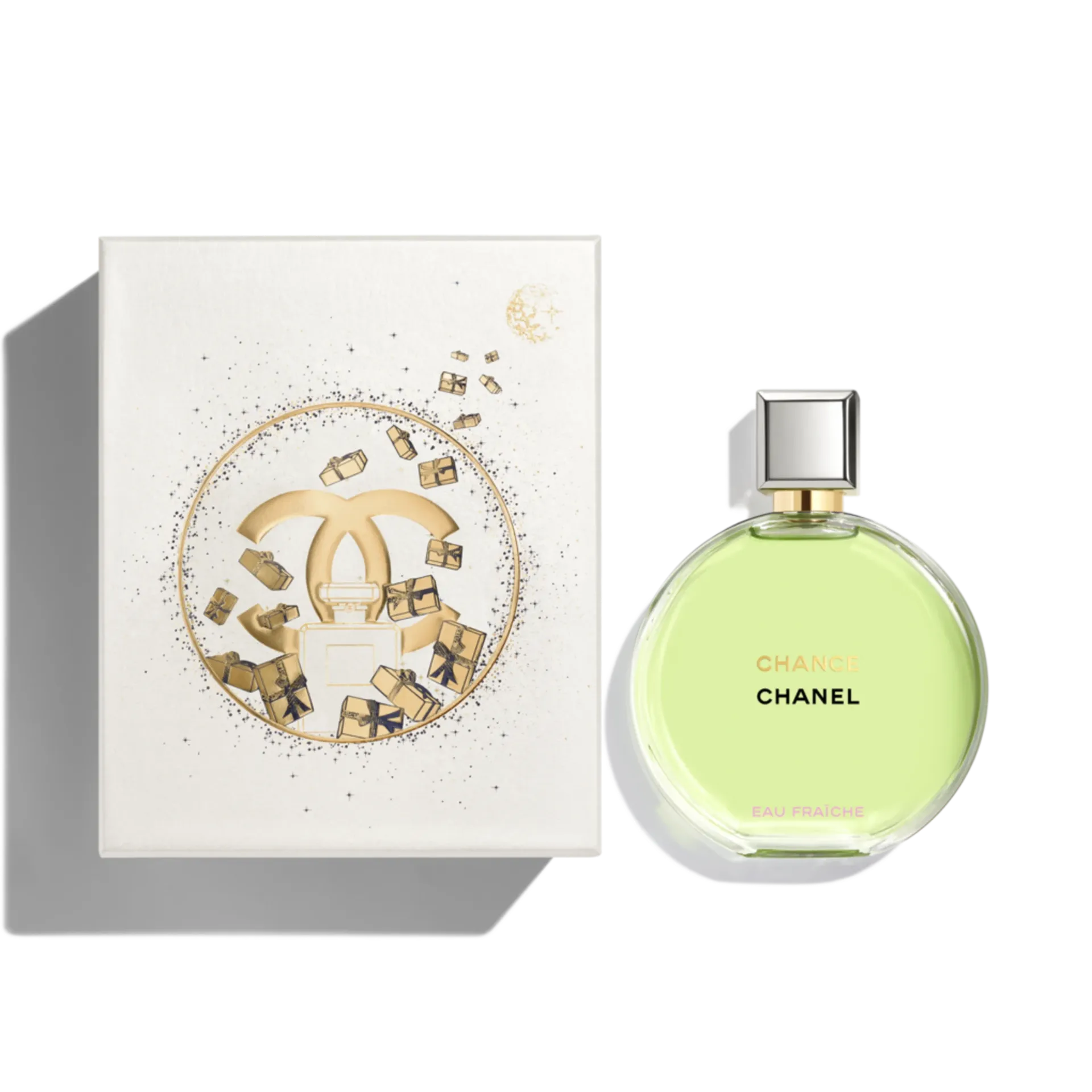 CHANEL 香奈兒美妝Chance Eau Fraiche EDP 綠色輕盈香水100ml 2023聖誕