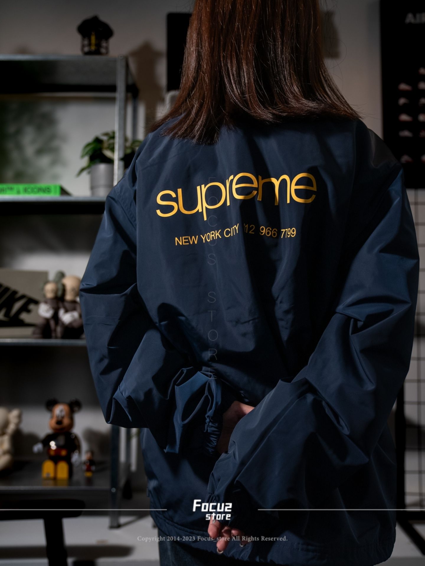 【Focus Store】現貨秒發 Supreme FW23 Week11 NYC Coaches Jacket 四色