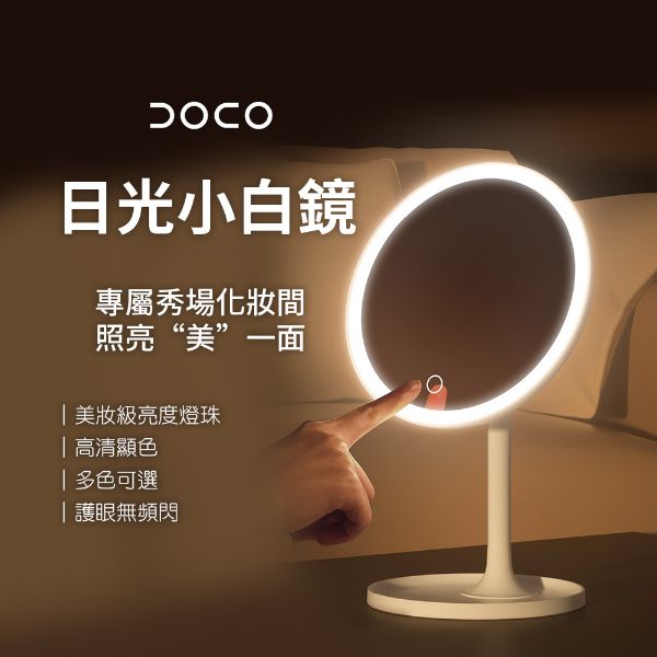 圖片 DOCO日光小白鏡 專屬秀場化妝間
