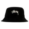圖片 STUSSY 刺繡品牌LOGO 漁夫帽 黑色 1321182 BLACK