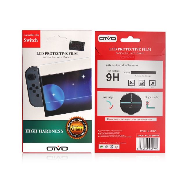 圖片 NS Switch 9H鋼化玻璃貼 鋼化玻璃貼 全屏玻璃貼