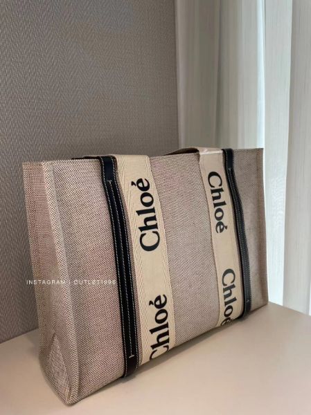 圖片 Chloe中號深藍色托特包