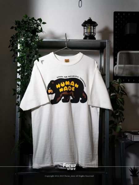 Human made SS23 Grapic Bear Tee HM25TE011