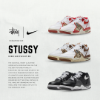 NICEDAY 代購 Stussy x Nike Air Flight 89 聯名款 白紅 男女尺寸 FD6475-101