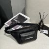 圖片 BALENCIAGA  EVERYDAY 黑色牛皮腰包/斜背包