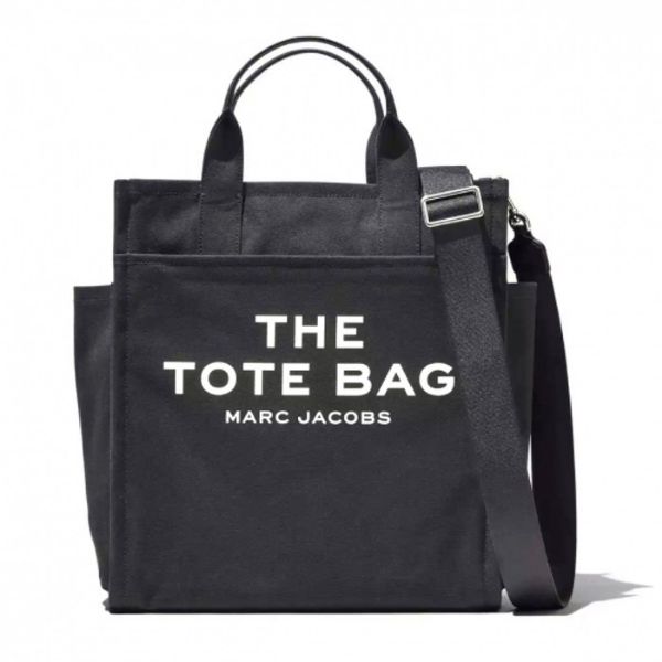 圖片 MJ MARC JACOBS帆布 THE FUNCTIONAL TOTE手提袋/托特包 黑色 H064M01RE21001