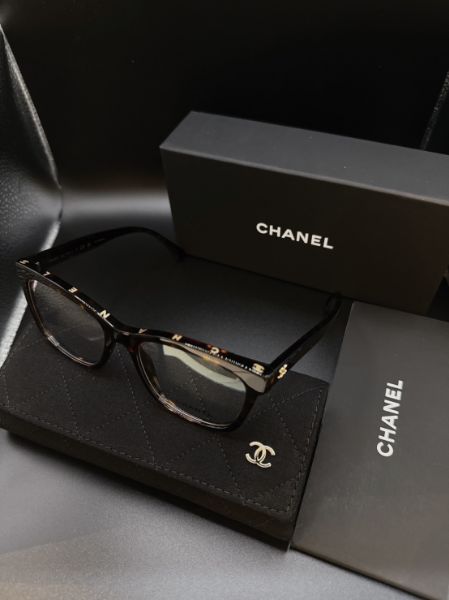 圖片 【預購】Chanel【可刷卡分期】香奈兒 CH3392 琥珀色 GD權志龍同款 香奈兒大LOGO款 小香眼鏡 香奈兒眼鏡