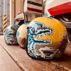 圖片 【帽牧屋】藝術家Jimmy Tsai x Gallop 山海觀藝術 3/4 半罩 安全帽 復古 騎士帽  黃昏款