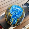 圖片 【帽牧屋】藝術家Jimmy Tsai x Gallop 山海觀藝術 3/4 半罩 安全帽 復古 騎士帽  灰夜款