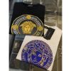 圖片 Versace 凡賽斯 女王頭設計 黑色、白金配色 青年款 短袖T恤上衣