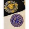 圖片 Versace 凡賽斯 女王頭設計 黑色、白金配色 青年款 短袖T恤上衣