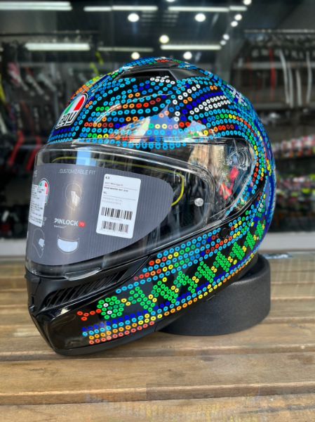 圖片 UPC騎士精品_台中店  AGV K3 ROSSI WINTER TEST 2018 安全帽 全罩式安全帽 鏡片快拆