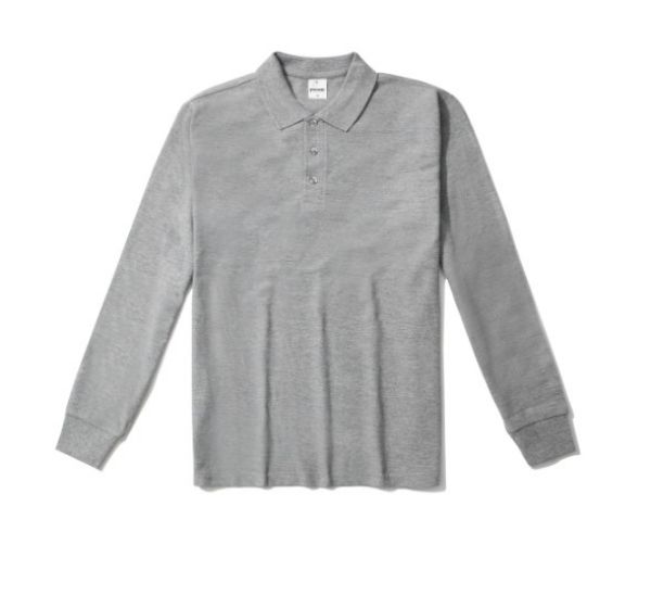 圖片 亞規長袖POLO衫-全棉