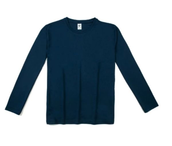 圖片 涼感吸濕排汗長袖運動圓領T恤