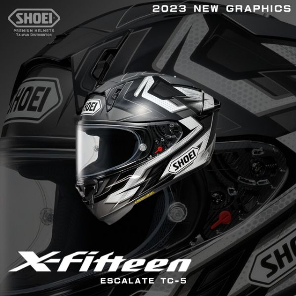 圖片 UPC騎士精品_台中店 日本 SHOEI X-Fifteen X-15 彩繪 Escalate全罩 安全帽 頂級款 