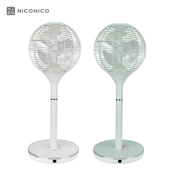 圖片 【NICONICO】360度球形DC遙控美型立扇