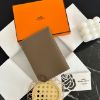 圖片 Hermès Tarmac Epsom 大象灰護照夾