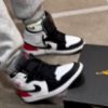 圖片 AIR JORDAN 1 MID SE "UNION BLACK TOE" 白黑紅 小UNION 中筒 852542-100