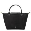 圖片 LONGCHAMP  LE PLIAGE GREEN 手提包 S 黑色 - 再生帆布 L1621919 001