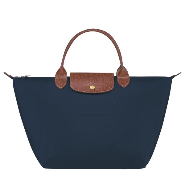 圖片 LONGCHAMP  LE PLIAGE 原創系列 手提包 M 海軍藍 - 再生帆布  L1623089 P68