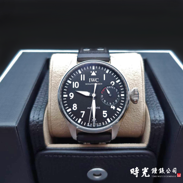 圖片 已售出【高雄時光鐘錶公司】 IWC 萬國錶 IW501001 98成新 大型飛行員系列 46.2ＭＭ