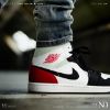 NICEDAY 現貨 Air Jordan 1 Mid SE 白黑紅 高筒 籃球鞋 男款 852542-100