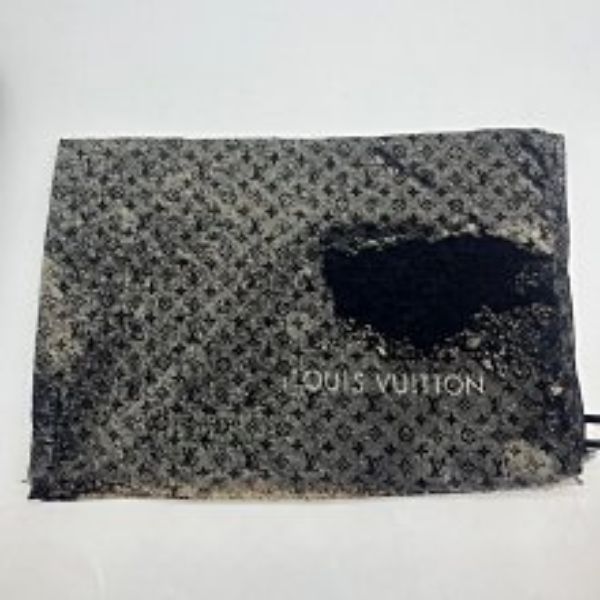 圖片 【哈極品】美品《Louis Vuitton LV 滿版字紋 仿舊 蔡依林 大披巾/圍巾/配件》