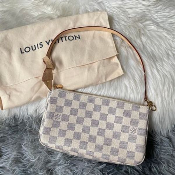 圖片 LV 棋盤格麻將包