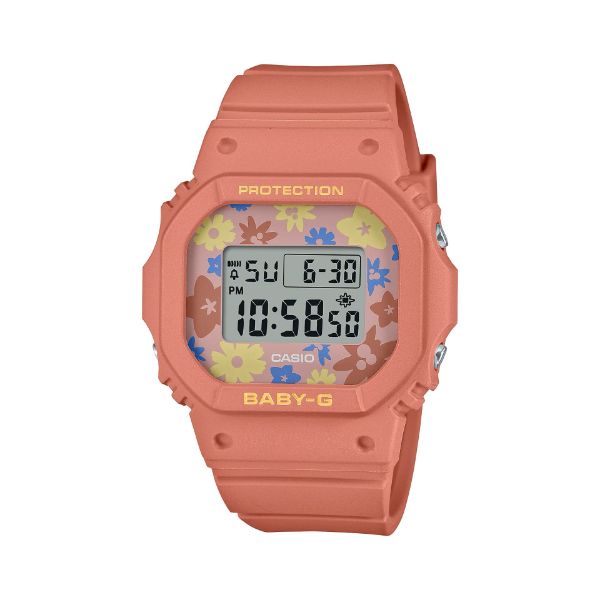 圖片 【高雄時光鐘錶】 卡西歐 CASIO BGD-565RP-4 BABY-G 花漾 復古 電子腕錶