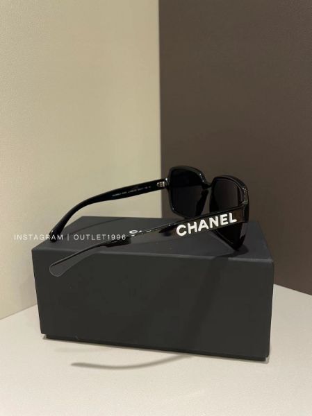 圖片 Chanel 白字字母墨鏡