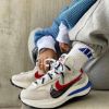 圖片 SACAI X NIKE VAPORWAFFLE 紅白 解構鞋 女生尺寸 CV1363-100