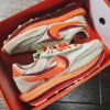 圖片 Clot x Sacai x Nike LDWaffle "Orange Blaze"  米白橙解構 三方聯名 女生尺寸 DH1347-100