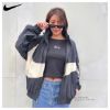 圖片 NIKE SWOOSH OGO JACKET FB7878-010 133 男款 經典大勾 風衣外套