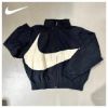 圖片 NIKE SWOOSH OGO JACKET FB7878-010 133 男款 經典大勾 風衣外套