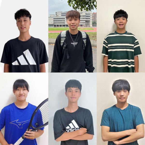 許宇辰/高苡榕/詹濬愷/黃鉫淇/蔡昌儒/鄭騏皓教練