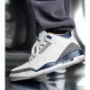 圖片 Nike Air Jordan 3 "Midnight Navy" 灰藍 爆裂紋 CT8532-140