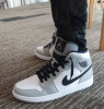 圖片 Nike Air Jordan 1 Mid Light Smoke Grey  煙灰 高筒 男鞋 554724-092